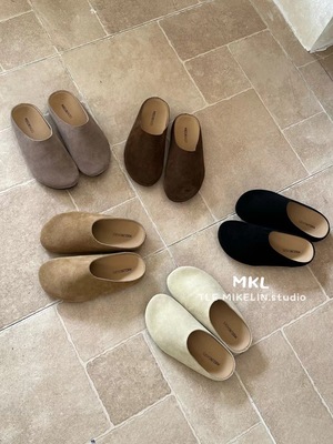 包头勃肯鞋懒人一脚蹬防滑半拖鞋