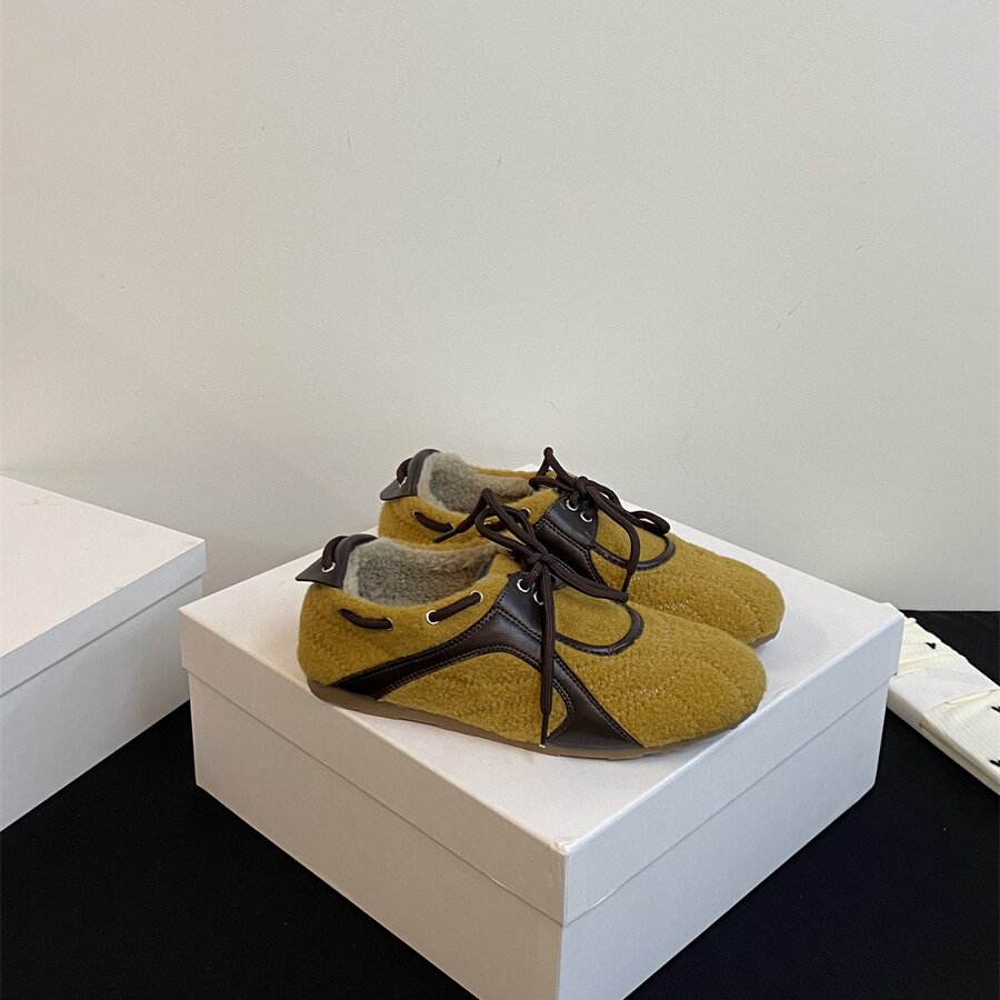 呢子复古灰色加绒玛丽珍德训鞋子2025新款保暖轻便百搭休闲鞋女鞋