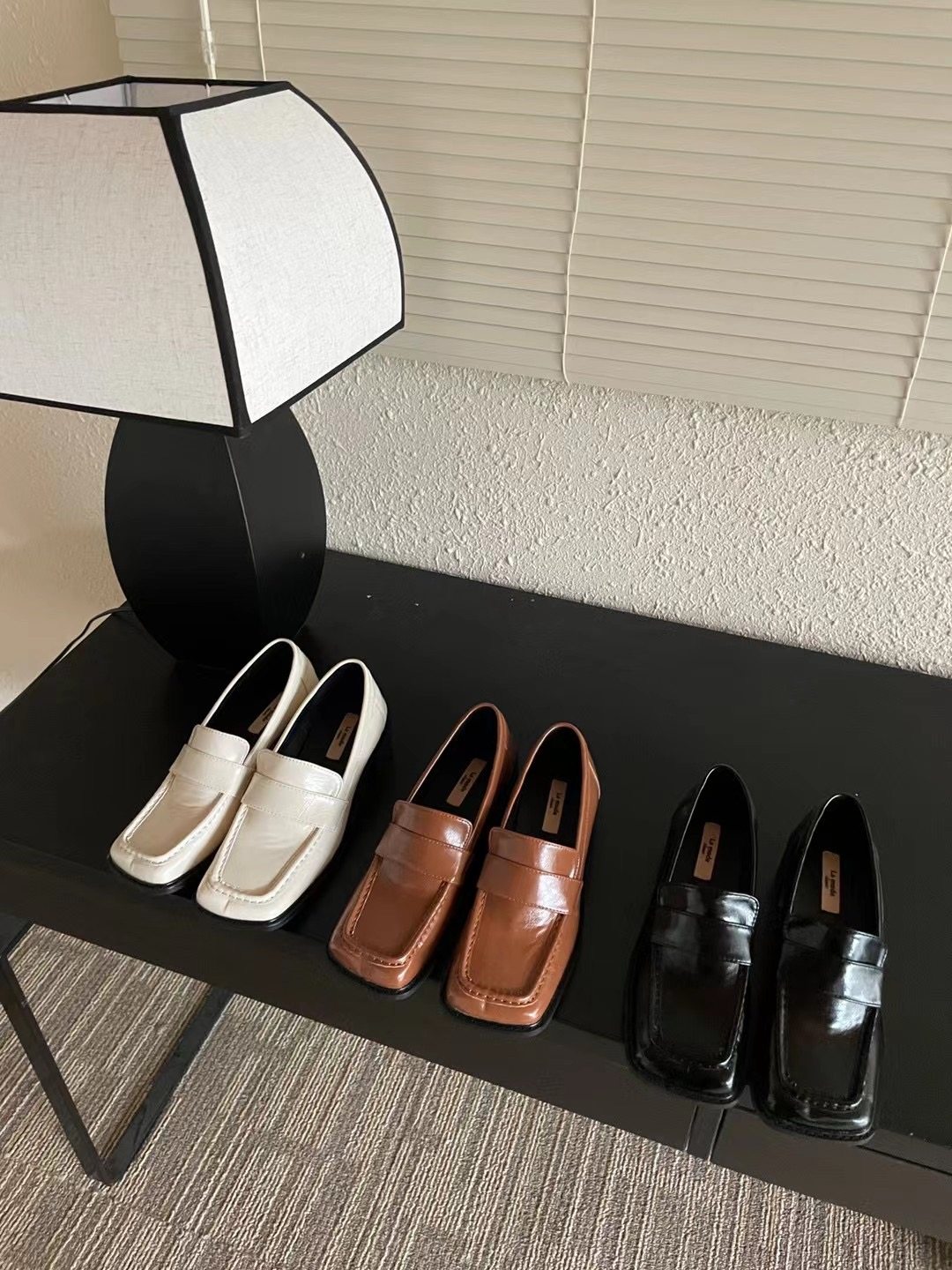 chic 2022 :_心机girl~夏新款法式设计感小众方头高跟乐福鞋