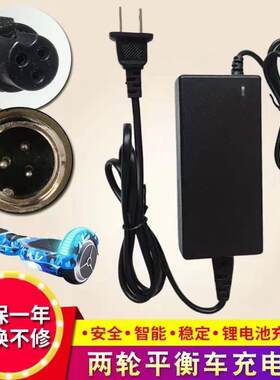 两轮平衡车充电器三孔插