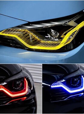 适用宝马2系G87 G42 M2 M240i 220 225 230柠檬黄日行灯黄金眼