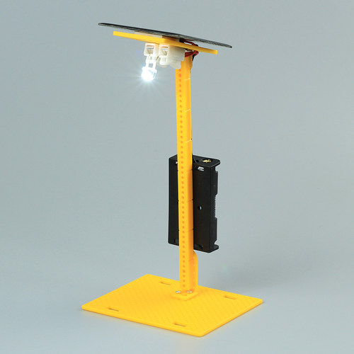 太阳能路灯干电池两用科学实验