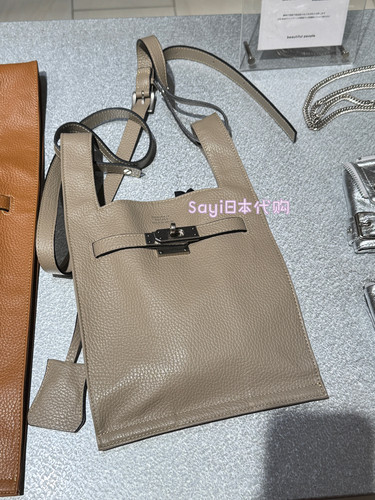 Sayi日本直邮 BEAUTIFUL PEOPLE熊切秀典 24AW 牛皮 单肩斜挎包