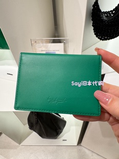 yohjiyamamoto 纯色 discord 牛皮 卡包 24AW Sayi日本直邮回国快