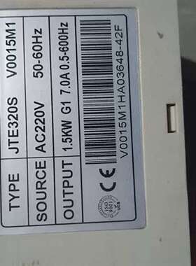变频器JTE320S V0501M1 15KNUAW. 220