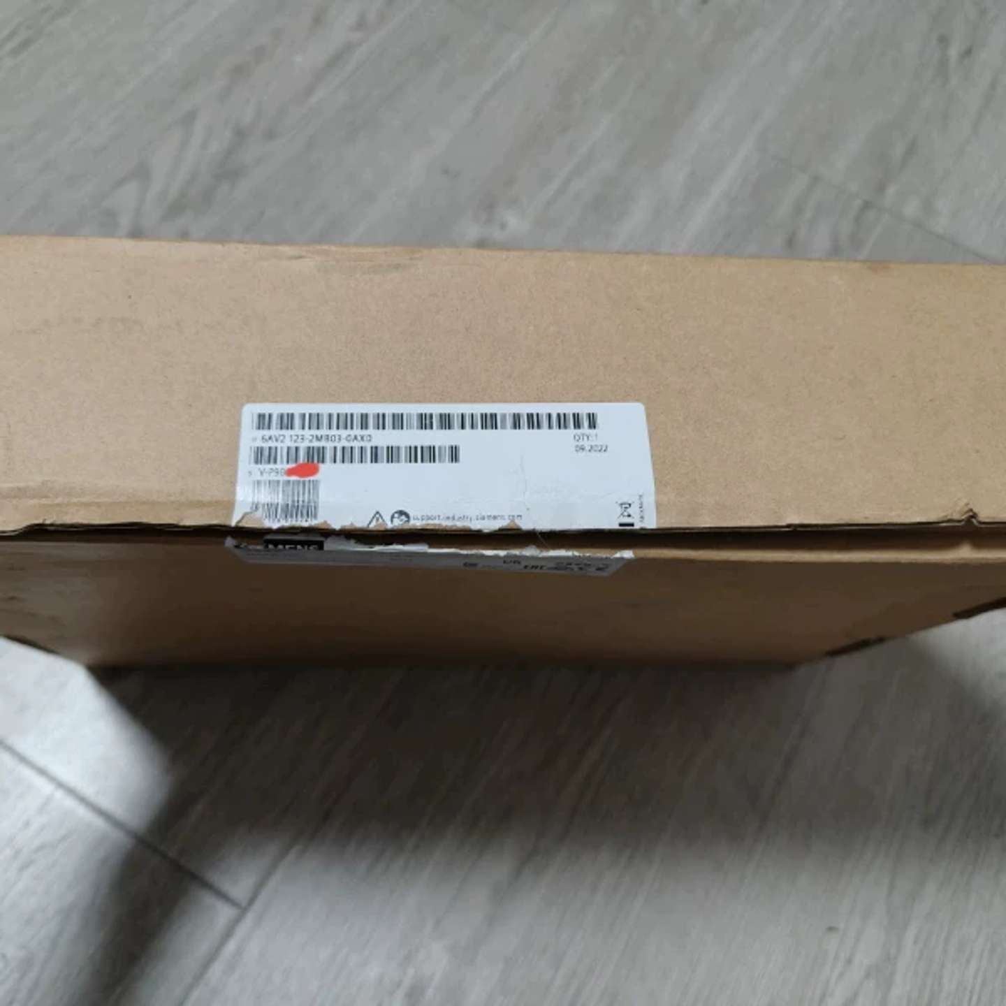 【议价】6AV2123-2MA03-0AX0拆封,盒子破损有点旧