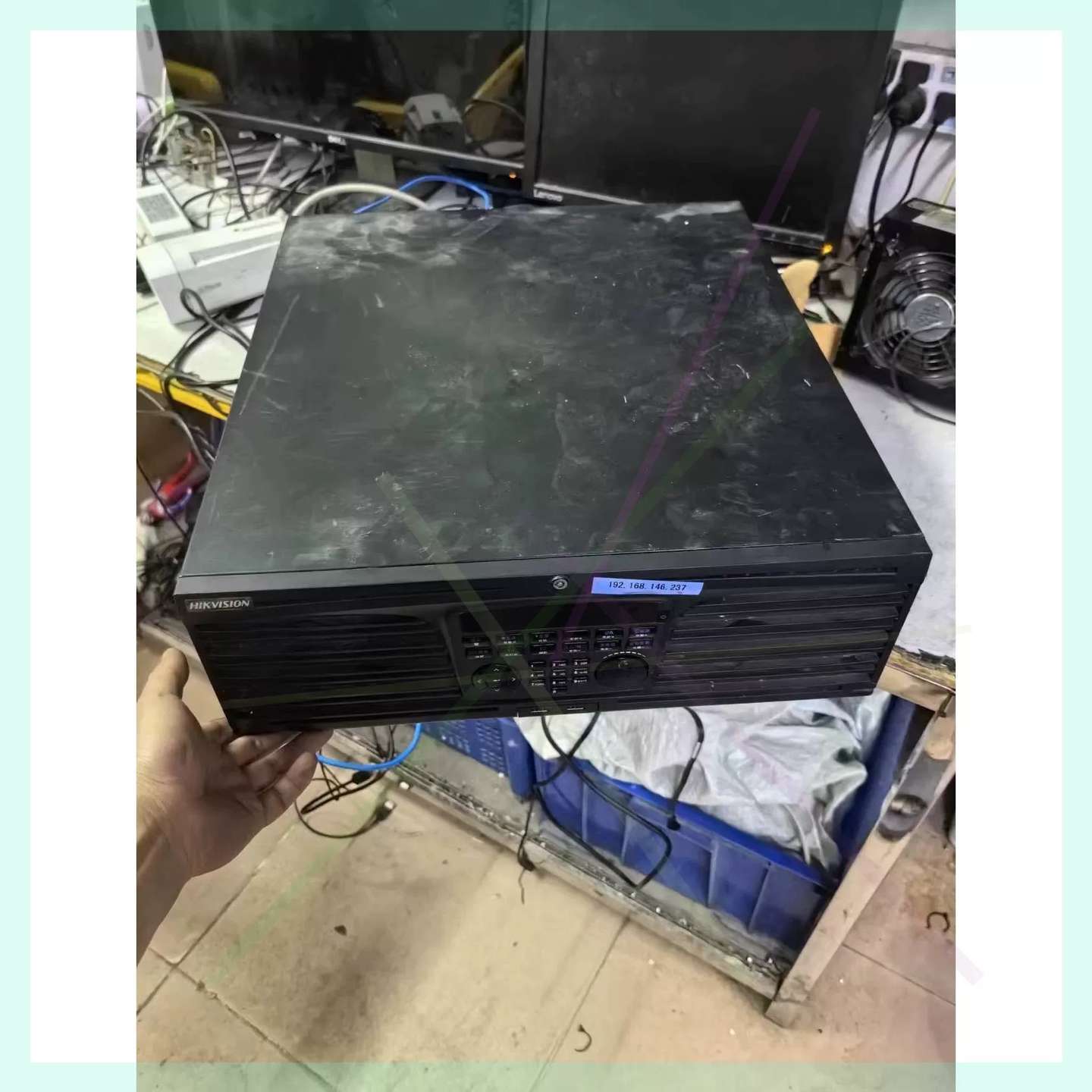 议价DS-9664N-I16 十六盘位三十二路双网口高性