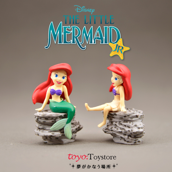 日单 美人鱼公主爱丽儿 人偶公仔摆件模型蛋糕装饰