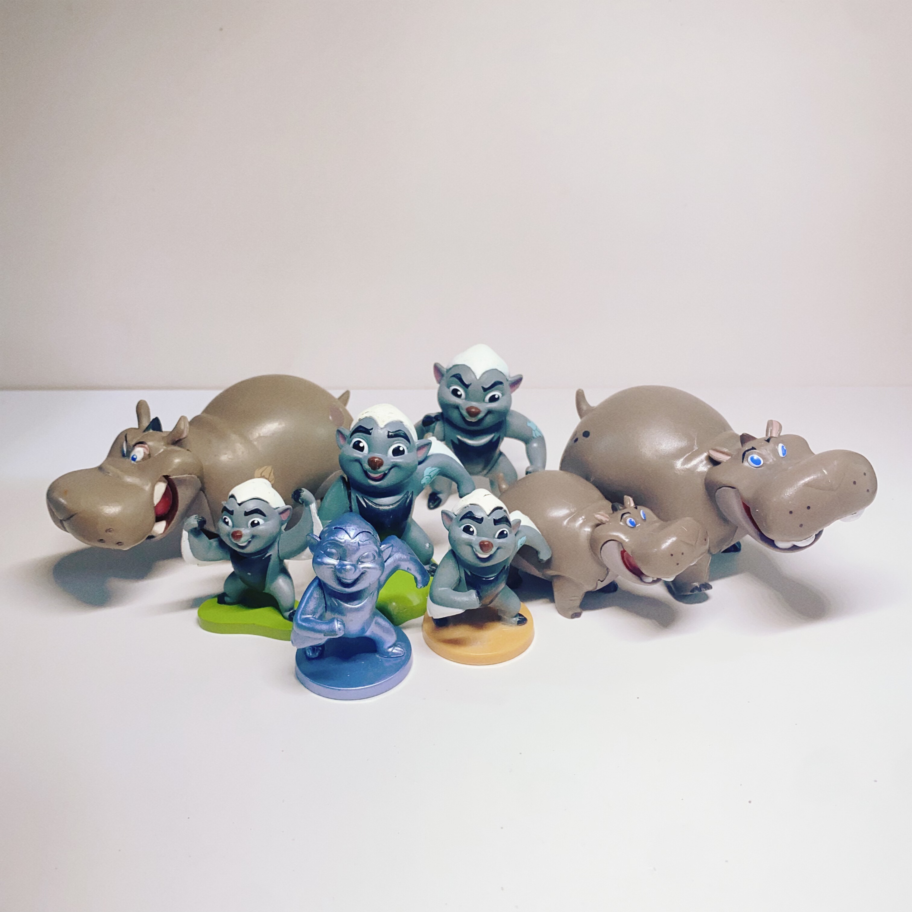 正版散货狮子王辛巴土狼潮玩盲盒公仔摆件模型动物儿童玩具