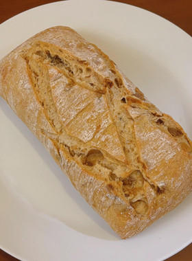 泽爸现烤普利多尔无花果sourdough大面包全麦健康早餐法式欧包