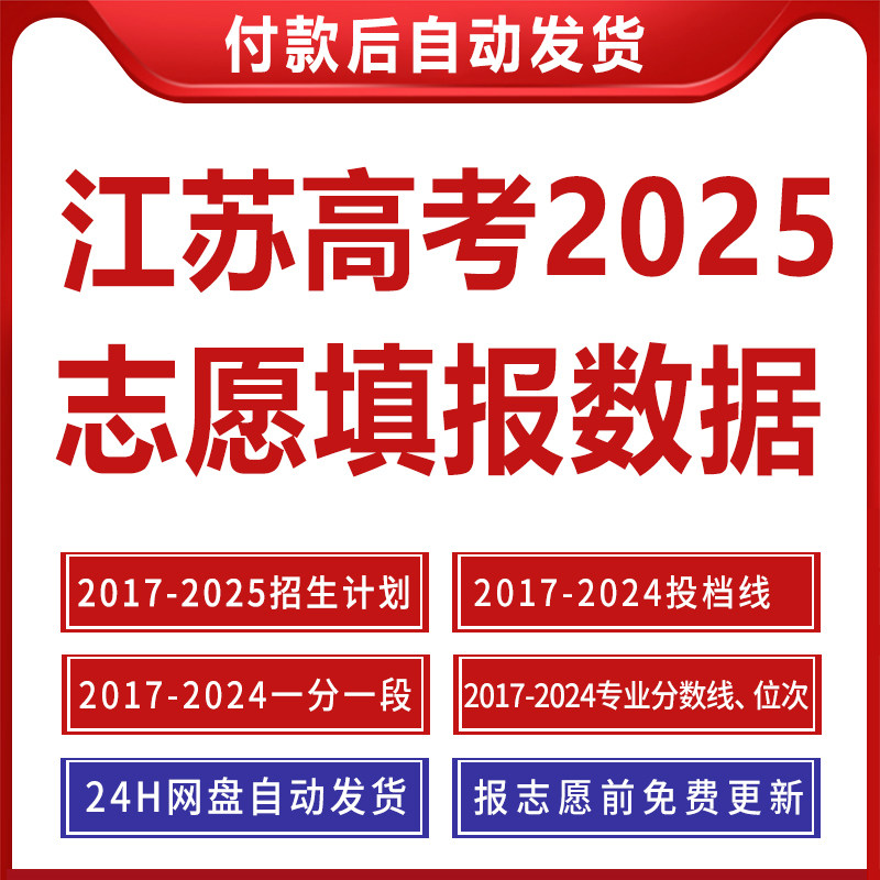 2026年江苏高考志愿填报指南数据录取分数位次招生计划投档线表格