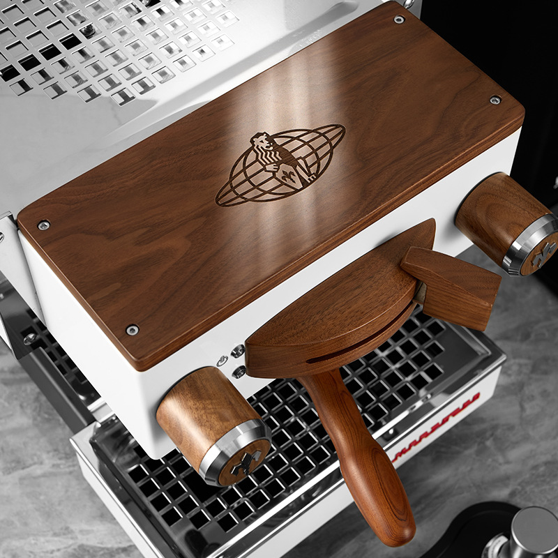 白枫木咖啡机木柄蒸汽开关套件