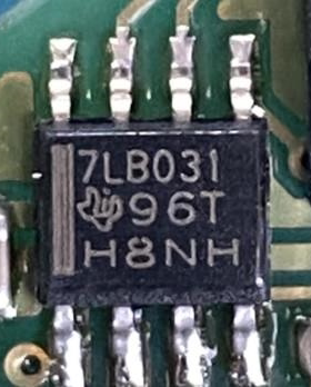 7LB031 SN75LBC031DR 汽车电脑板收发器接口IC芯片通讯