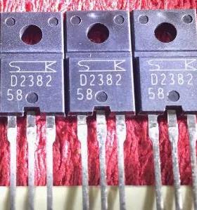 D2382 2SD2382 NPN晶体三极管TO220F塑封