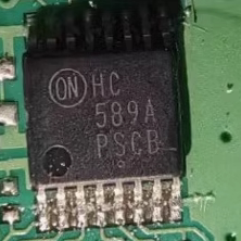 HC589A MC74HC589ADTR2G 汽车电脑板逻辑芯片IC芯片TSSOP16脚