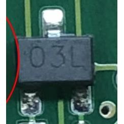 03L 大众朗逸挂档杆霍尔传感器三极管SOT23 A1103L 3脚