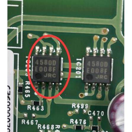 4580D NJM4580MD NJM4580M 双运放芯放大器IC芯片SOP8脚