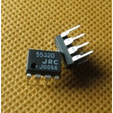 5532D  NJM5532D DIP 汽车电脑板双运算放大器音频芯片IC全新进口