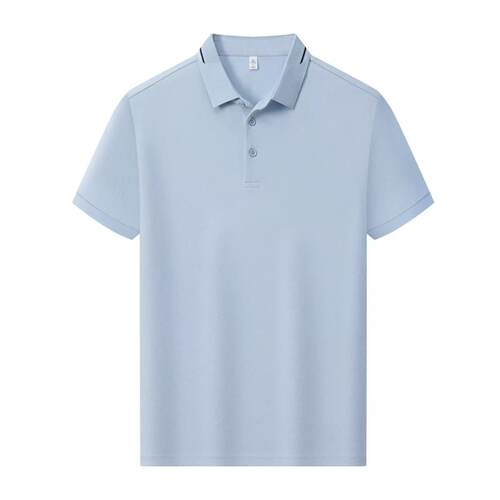 男士商务休闲Polo衫翻领短袖T恤棉质半袖上衣服百搭
