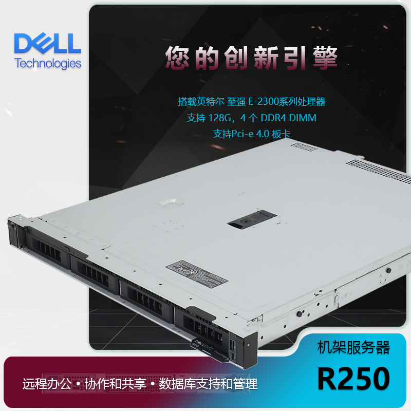 远程办公服务器Dell全新行货