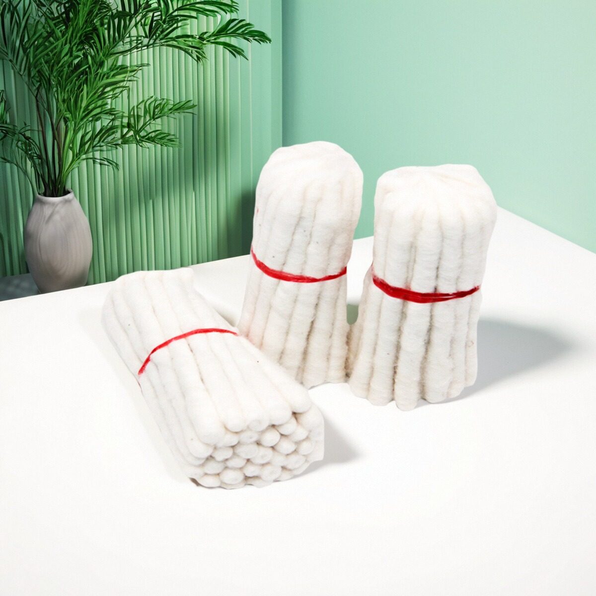 藏密坊 藏区常用供佛自制酥油灯灯棉芯食用油固体油黄铜灯座灯芯