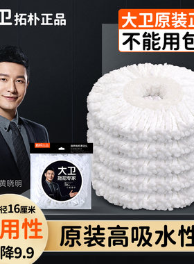 大卫拖把头拍2发3原厂正品