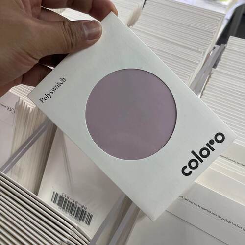 coloro单张色卡涤纶标准色系 荧光色系 黑白色系国际通用家居印染