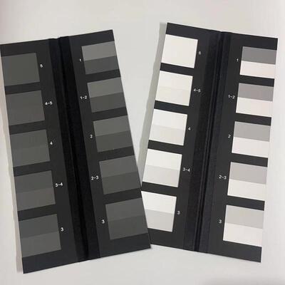 沾色灰卡变色灰卡CTTC中纺标国标