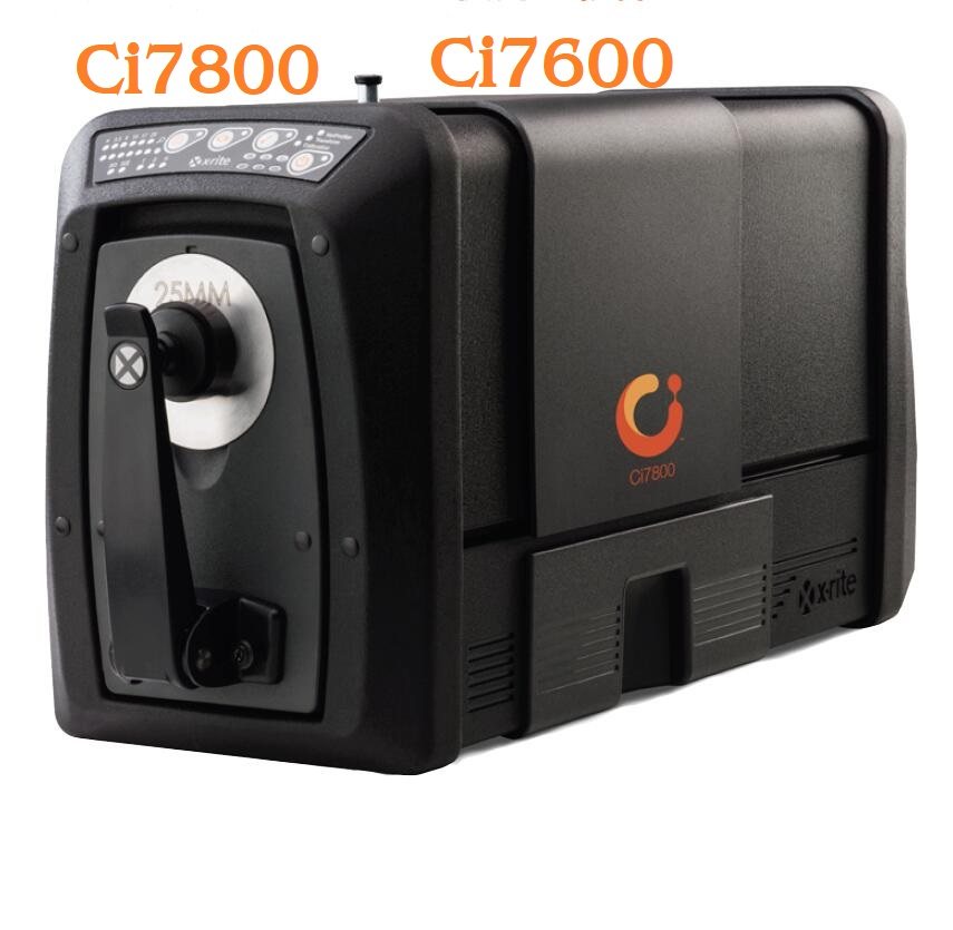 X-rite爱色丽台式分光光度仪 Ci7800 和 Ci7600光谱色差仪