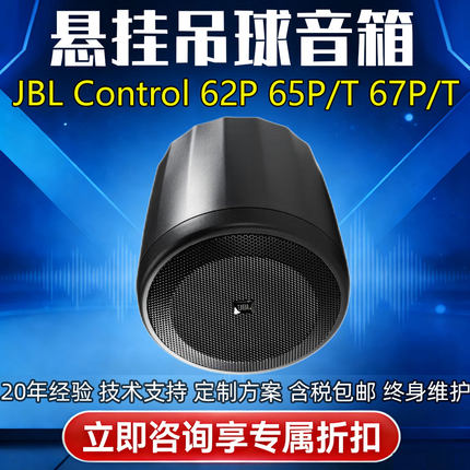 JBL Control 62P 65P/T 67P/T悬挂式扬声器吊球吸顶吊挂音箱音响