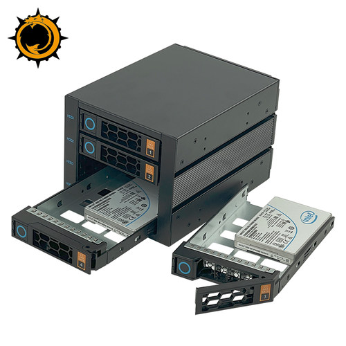 U.2硬盘笼4盘位热插拔臻龙