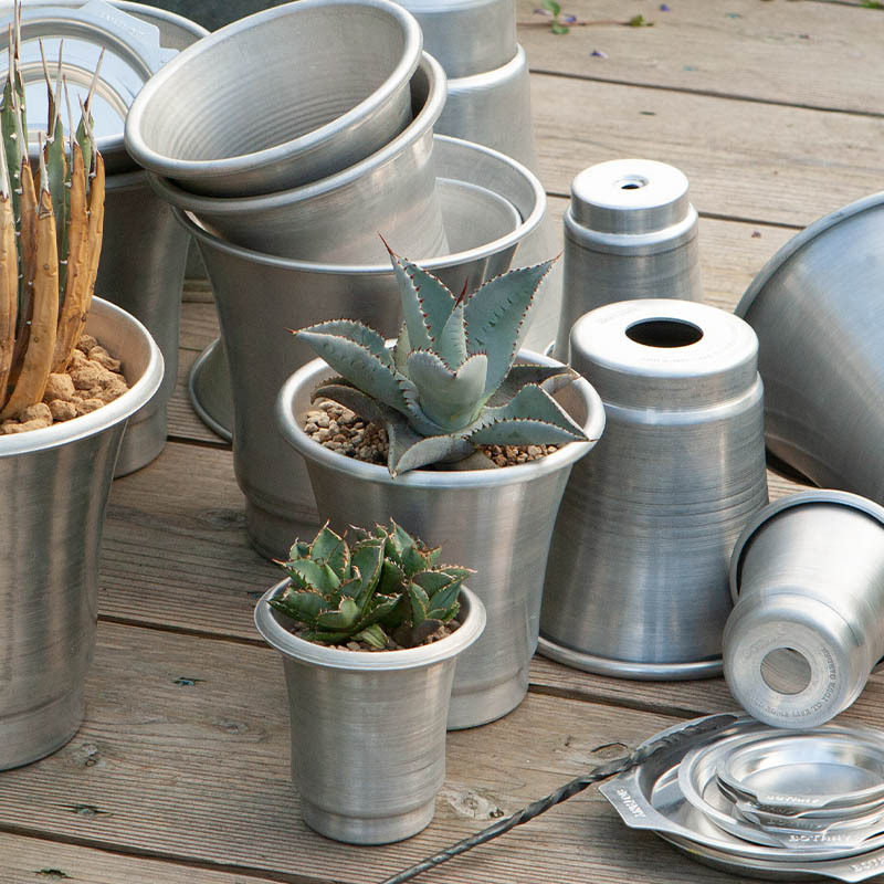 dulton铝复古怀旧花盆托盘