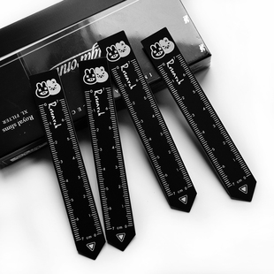 块根植物花盆插牌黑胶透明多肉植物带尺寸标签卡通一字PVC花牌