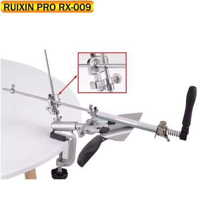 RUIXIN PRO升级款 009家用快速锋利定角磨刀器不锈钢磨刀支架