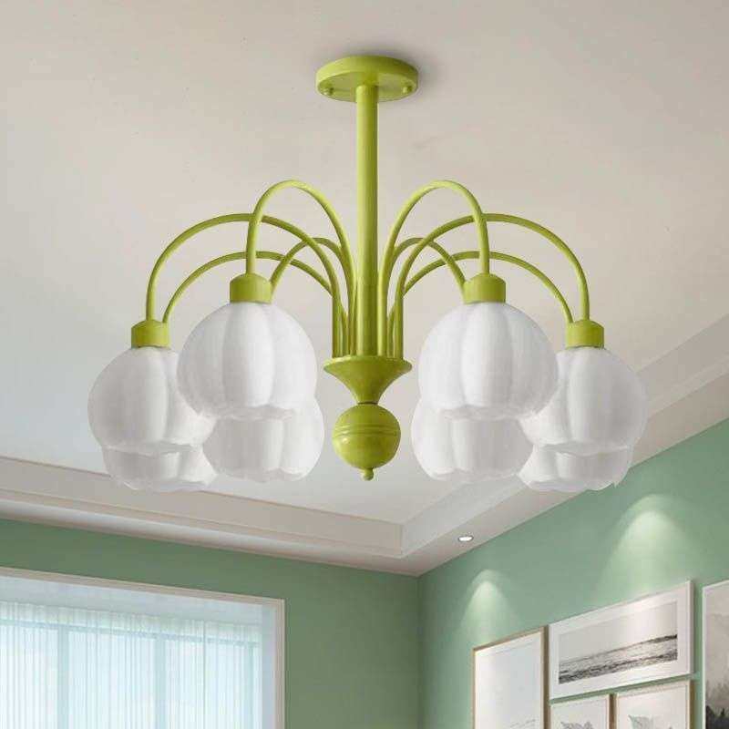 法式灯奶油南瓜客厅灯简约现代大气吊灯中古卧室灯餐厅田园意式灯,鲜花速递/花卉仿真/绿植园艺,割草机/草坪机,淘宝优惠券,粉丝福利购,淘宝优惠卷