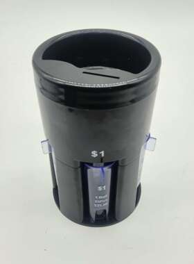 新品 5合1硬币分拣器 Coin Sorter 硬币计数器 可旋转底座