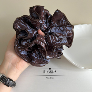 法式小蛮腰水墨画韩式大肠圈