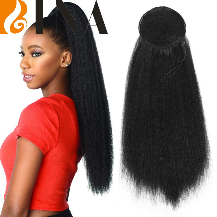 蓬松长直马尾假发kinky straight  ponytail clip hairpiece wigs|ruв категории кондиционер для волос/парик, парик, конский хвост - от Buy2taobao.com для оказания профессиональной услуги покупки агента Taobao