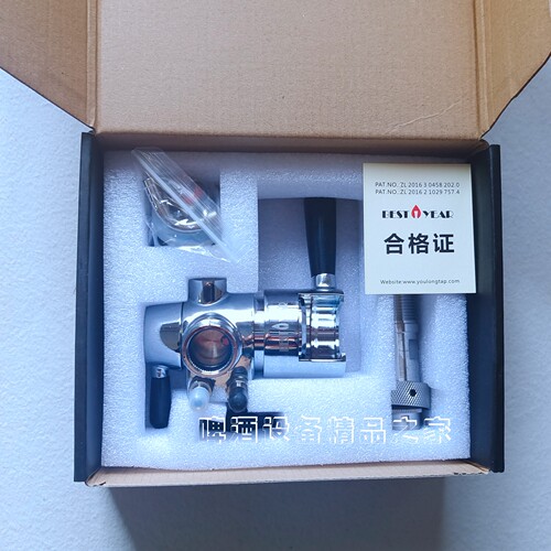 BESTYEAR 快装泡沫飞马打酒器发酵罐等压灌装器啤酒消沫器龙头阀
