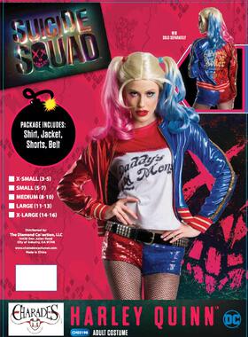 #外单超豪华哈莉奎因 Adult Harley Quinn 小丑女