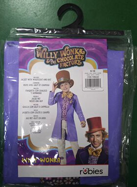 带包装9-10岁 威利旺卡 WILLY WONKA 查理和巧克力工厂