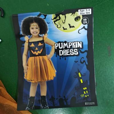3-4岁女童南瓜裙PumkinDress
