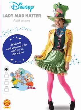 #成人 爱丽丝梦游仙境疯帽子 Lady Mad Hatter