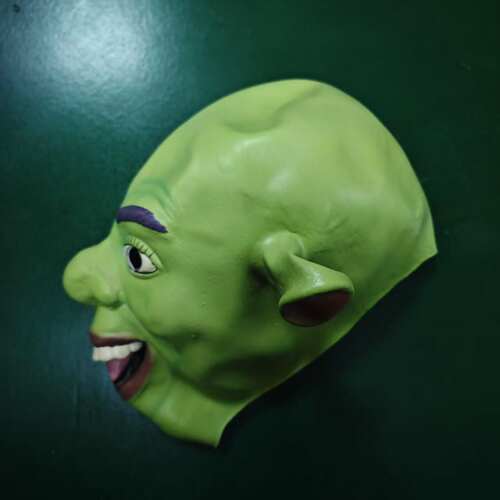 成人怪物史莱克头套ShrekHelmet