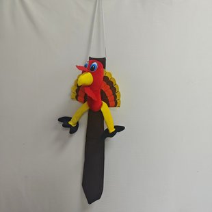 Turkey Giving Tie Thanks 感恩节火鸡领带