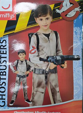 儿童捉鬼敢死队充气背包和枪 Ghostbuster backpack