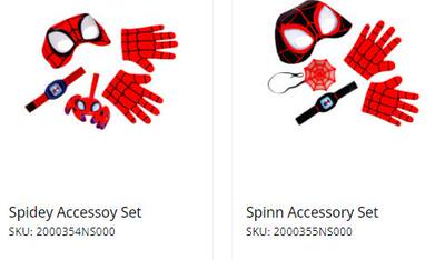 配件蜘蛛侠2款幽灵蜘蛛格温