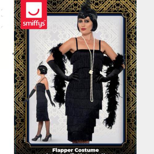 女士L码复古摩登女郎Flapper