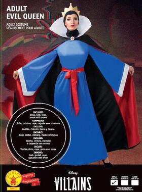 #成人邪恶皇后 Adult Evil Queen Villains 万圣节 表演服装 女巫