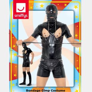Gimp Bondage 成人紧身束缚服 橡胶拜物